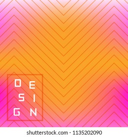 Vector bright geometric background. Design illustration for banners, posters, ads, wallpapers and covers.