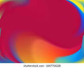 Vector bright holographic background. Style 80s - 90s. Colorful texture in pastel,  neon color. For your creative design cover, screensavers, banners, book, printing, gift card, fashion, phone.