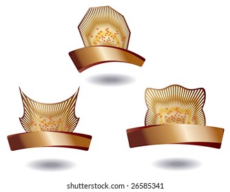 vector bright label; clip-art