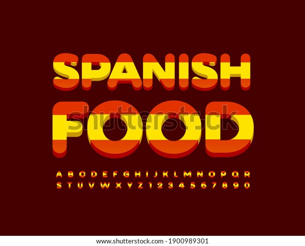 vector-bright-logo-spanish-food-alphabet-stock-vector-royalty-free-1900989301-shutterstock