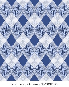 Vector bright ornate pattern with graphic lines, symmetric stripy background with romantic love hearts.