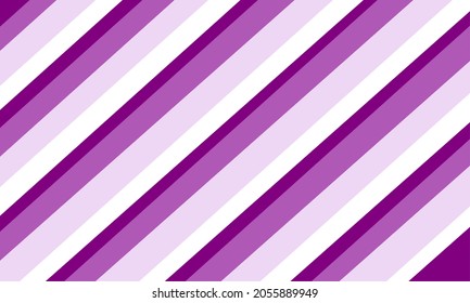 Vector of bright purple diagonal lines alternate white for backgrounds, backdrops, or desktops.