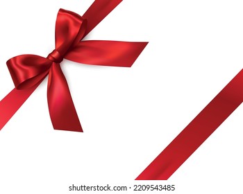 Set Decorative Red Bows Isolated On Stock Vector (Royalty Free) 689475478