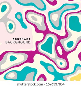 Vector bright shapes. Abstract background.