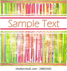 Vector Bright Stripes Grunge