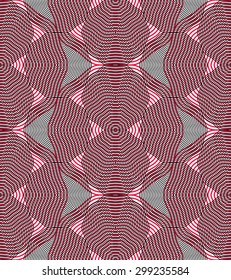 Vector bright stripy endless overlay pattern, art continuous geometric background with graphic lines.