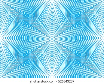 Vector bright stripy endless pattern, art continuous geometric background with graphic lines.