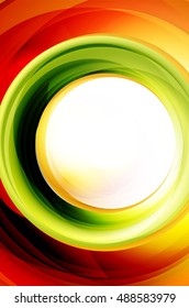Vector bright swirl motion abstract background