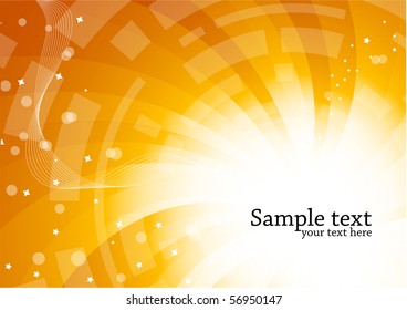 Vector bright tech background; clip-art