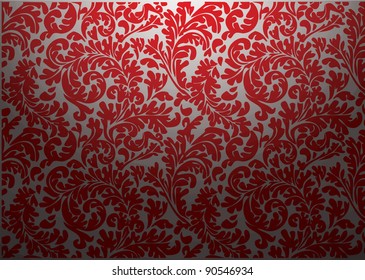 vector - bright vintage wallpaper