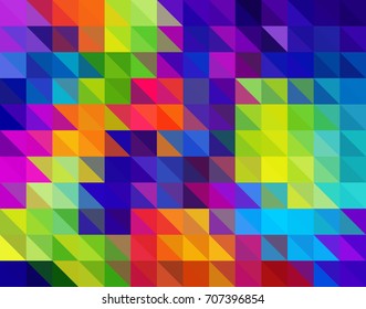 Vector. Brightly colored geometric background