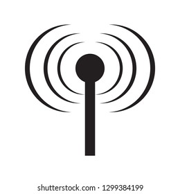 Vector broadcasting icon