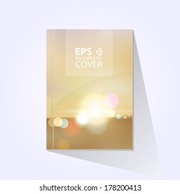 Vector brochure, book, jornal cover design
