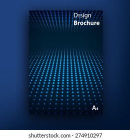 Vector brochure / booklet cover design templates collection A4