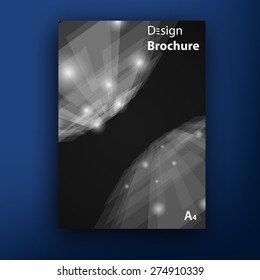 Vector brochure / booklet cover design templates collection A4