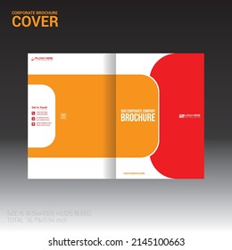 vector brochure cover design for any kind of use