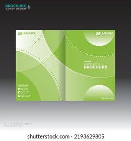 vector brochure cover design for any kind of use