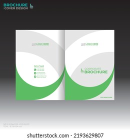 vector brochure cover design for any kind of use