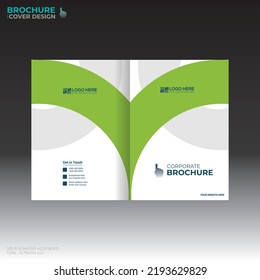 vector brochure cover design for any kind of use