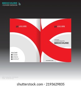 vector brochure cover design for any kind of use