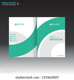 vector brochure cover design for any kind of use