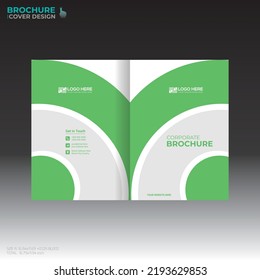 vector brochure cover design for any kind of use