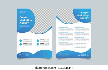 Vector Brochure Cover design template in a4, flyer poster annual report for business and real estate with colorfull geometric shapes. 
