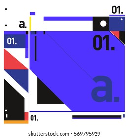 Vector Brochure design with letter A. Annual report vector illustration template. Corporate business catalog and magazine cover. Trendy Business with heads up style presentation graphic elements.