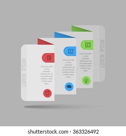 Vector brochure design templates collection. Applications and Infographic Concept. Flyer, Brochure Design Templates. Abstract background. Vector illustration for flyers, posters, banners.