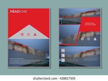 Vector brochure design.Abstract flyer design template.Book cover layout in A4 size.