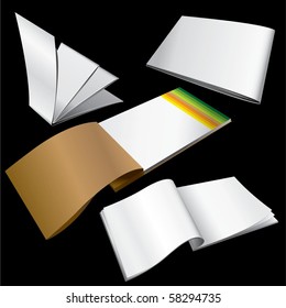 Vector brochure dummy