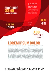 Vector Brochure Flyer design Layout template - brochure design or flyer