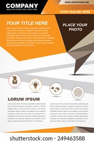 Vector Brochure Flyer design Layout template