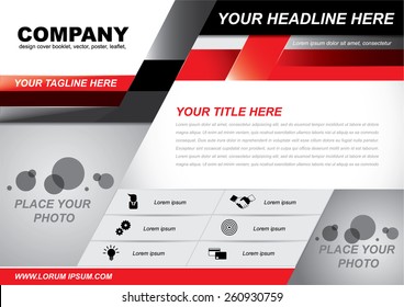 Vector Brochure Flyer design Layout template