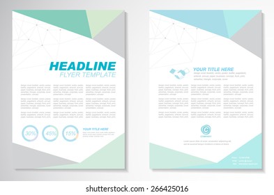 Vector Brochure Flyer design Layout template