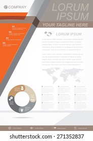 Vector Brochure Flyer design Layout template