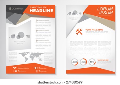 Vector Brochure Flyer design Layout template