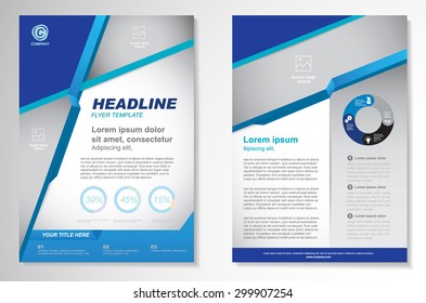 Vector Brochure Flyer design Layout template.infographic