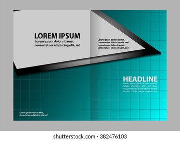 Vector Brochure Flyer design Layout template
