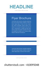 Vector Brochure Flyer design Layout template