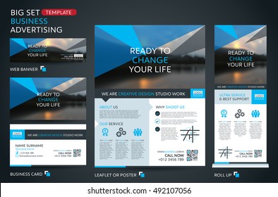 Vector Brochure Flyer design Layout template for business advertising.leaflet template.Cover book presentation portfolio.business card template.web banner.roll up brochure flyer.publication