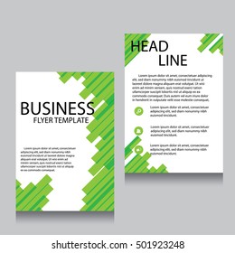 
Vector Brochure Flyer design Layout template, Front page and back page, templates, website, Editable vector illustration, Abstract background, A4.
