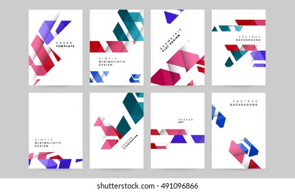 Plantilla de diseño de folleto de vector