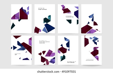 Plantilla de diseño de folleto de vector