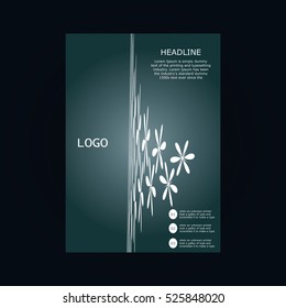 vector brochure flyer design template