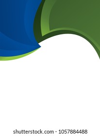 Vector brochure, flyer, magazine cover & poster template
