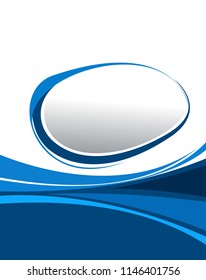 Vector brochure, flyer, magazine cover & poster template