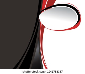 Vector brochure, flyer, magazine cover & poster template