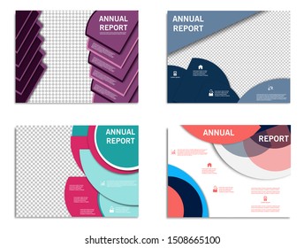 Vector brochure, flyer, magazine cover & poster template.