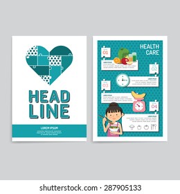 Vector brochure, flyer, magazine cover booklet poster design template.layout annual report set of corporate identity mock-up print media A4 size.